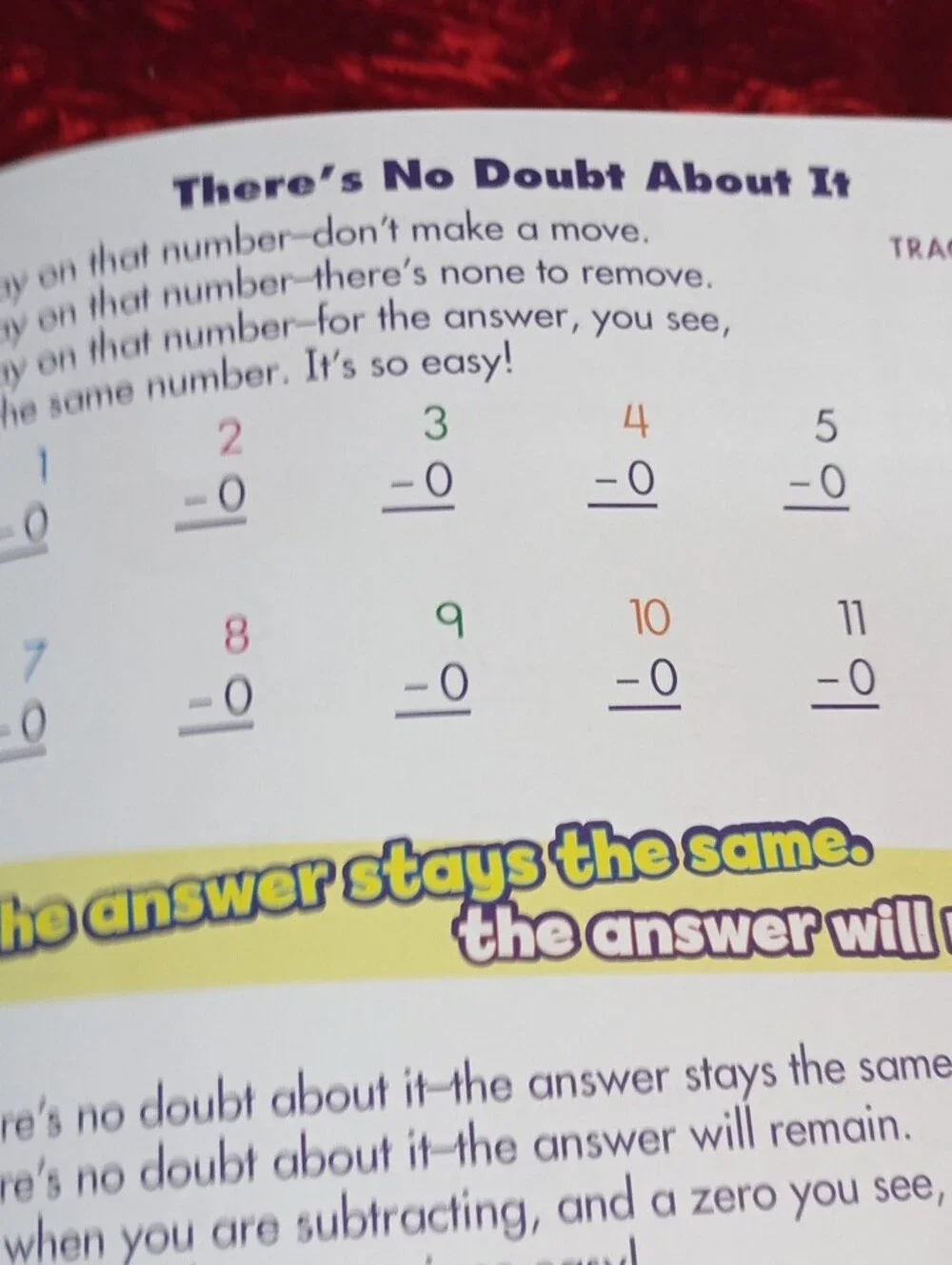 Subtraction Practice Book for Kids with Colorful Blue and Yellow Toucan Design